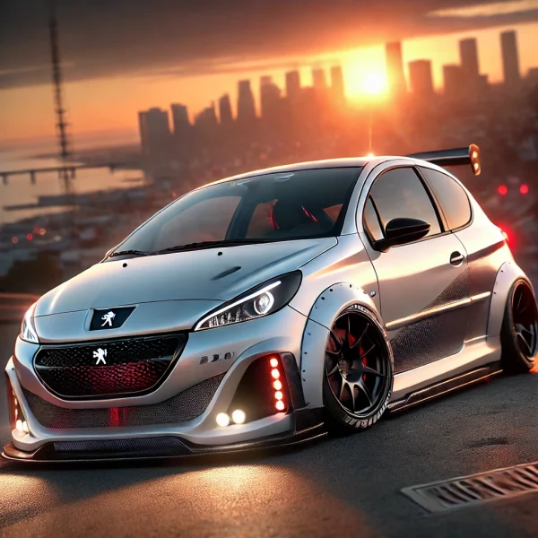  تیونینگ حرفه‌ای پژو 206