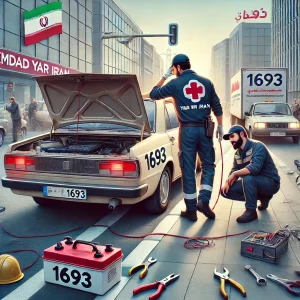 امداد باطری میدان آزادی همدان