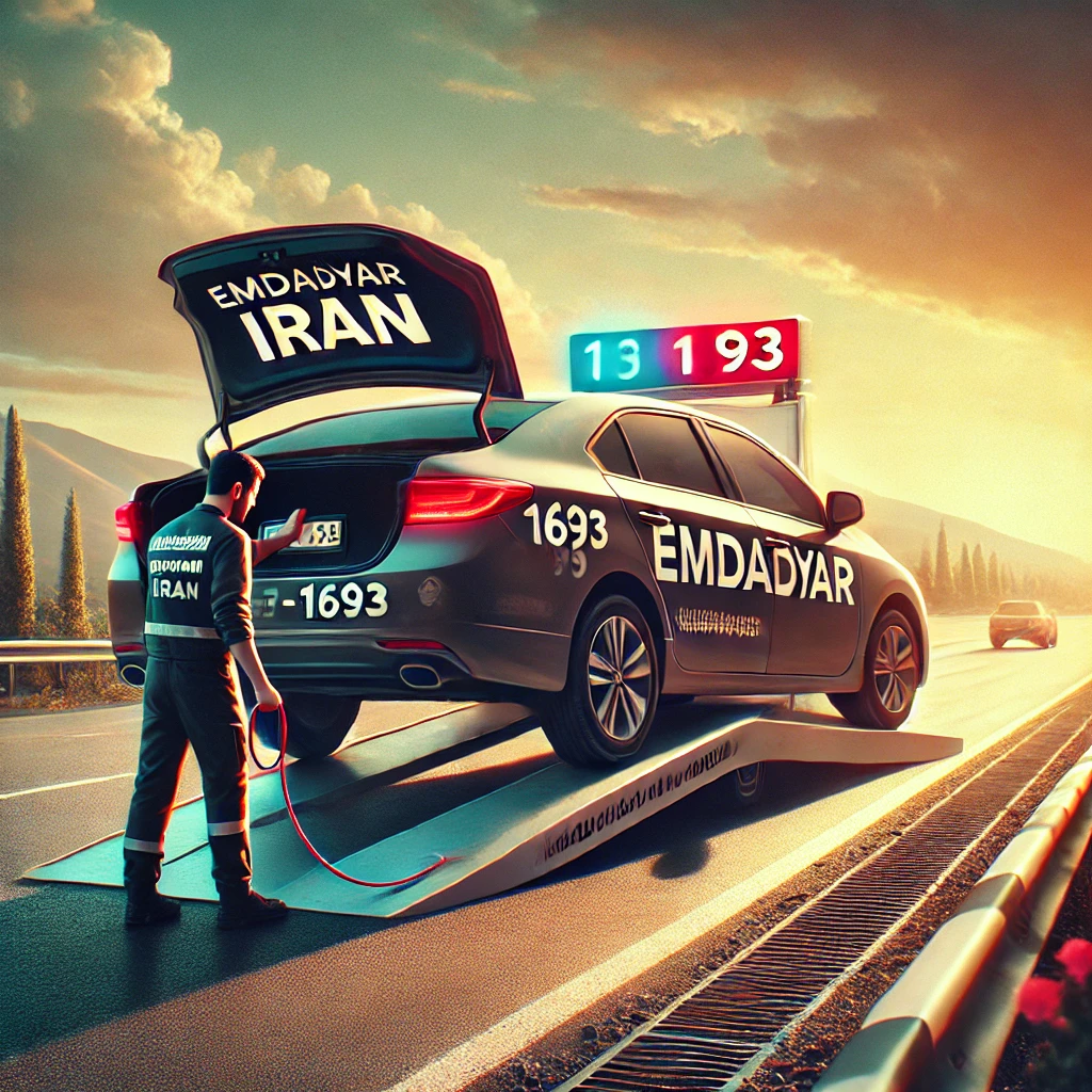 امداد جاده ای مهرشهر