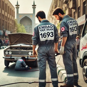 امداد در محل اصفهان