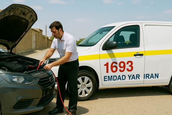  امداد باطری حسین‌آباد همدان