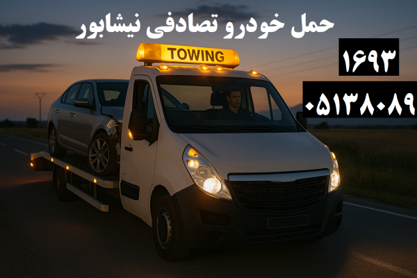 حمل خودرو تصادفی نیشابور