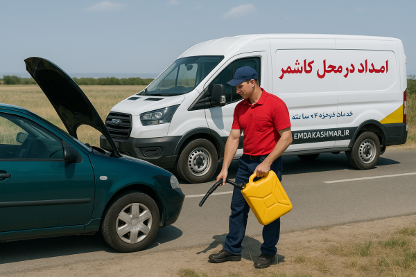 امداد در محل کاشمر