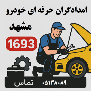 امدادگران حرفه ای خودرو مشهد