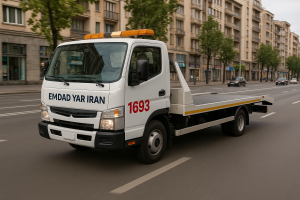 امداد یدک کش چرخگیر شیروان