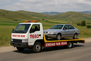 کمک جاده ای شهر شیروان