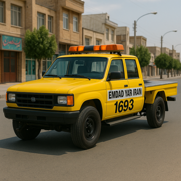 کمک جاده ای شهر فاروج