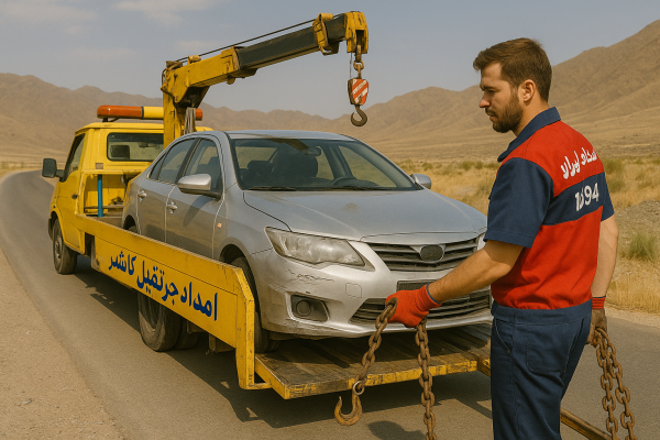 امدادجرثقیل کاشمر