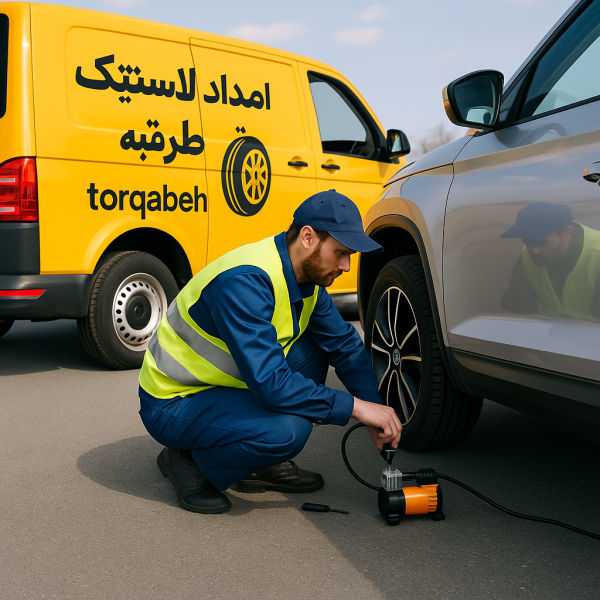 امداد لاستیک طرقبه