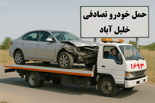 حمل خودرو تصادفی خلیلآباد