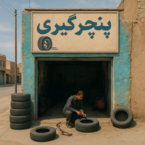 پنچرگیری فیروزه