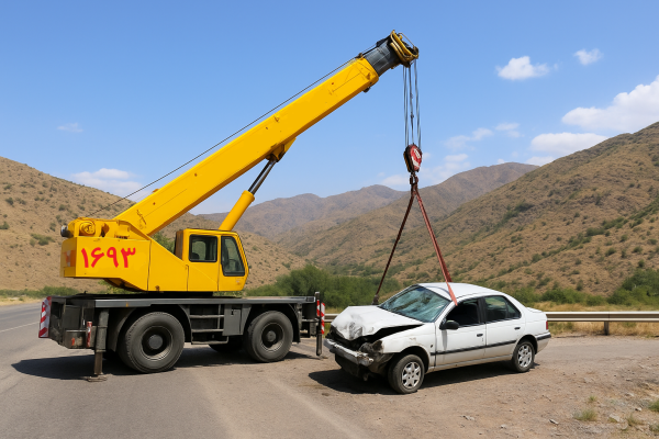امداد جرثقیل کوهسرخ