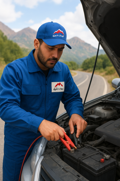 امداد باتری کوهسرخ