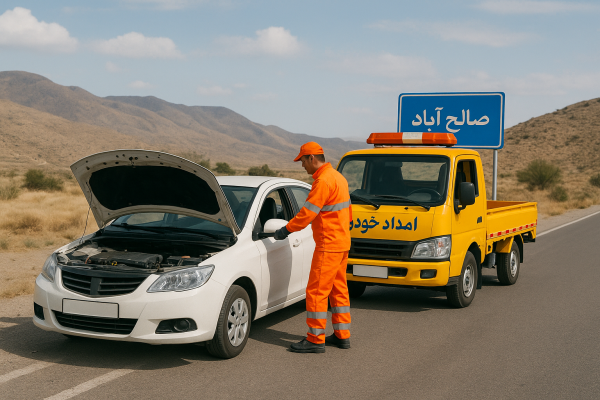 امداد در محل صالحآباد