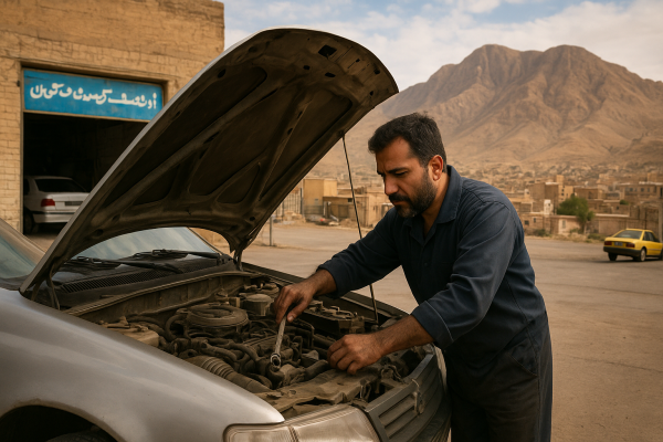 تعمیر خودرو در استان کردستان