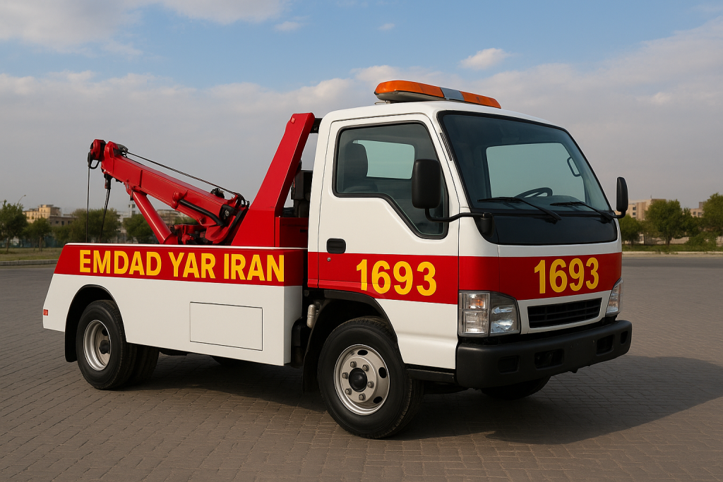 امداد یدک کش شهر تیتکانلو