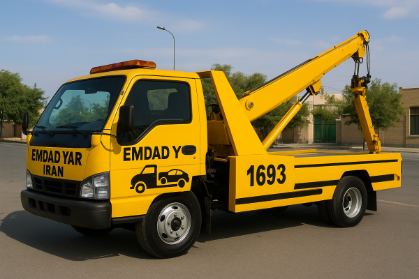 امداد یدکش چرخگیر شهر طبس