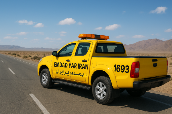 کمک جاده ای شهر سربیشه