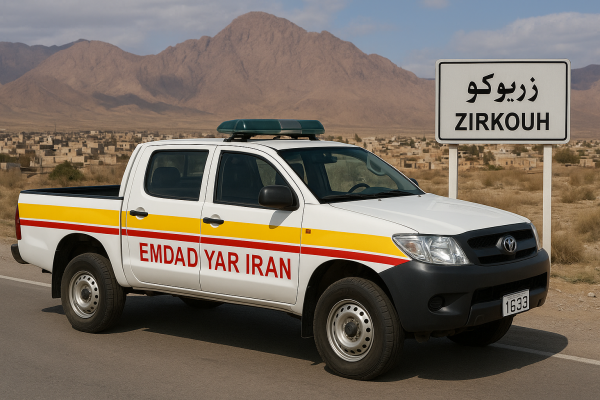  امداد در محل شهر زیرکوه