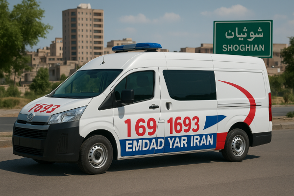  امداد در محل شهر شوقان