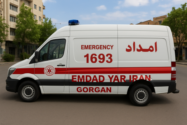  امداد در محل شهر گرگان