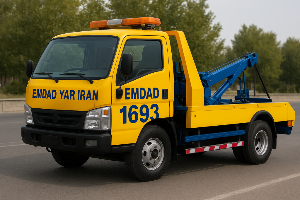 امداد یدک کش چرخگیر شهر قاضی