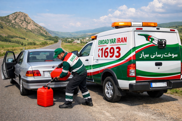  امداد سوخت شهر مراوه تپه