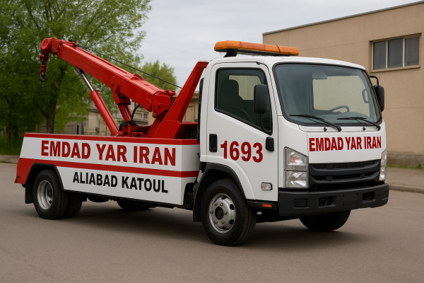  امداد یدک کش شهر علی‌آباد کتول